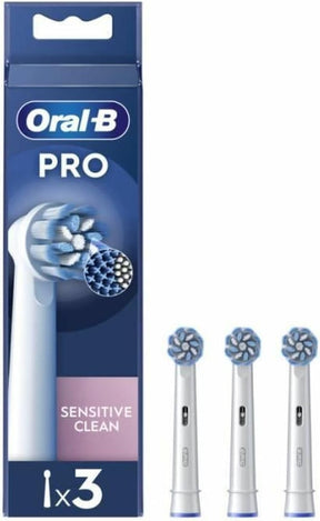 Oral-B PRO Sensitive Clean Electric Toothbrush Heads - 3 Pack