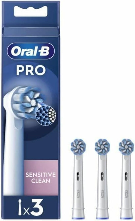 Oral-B PRO Sensitive Clean Electric Toothbrush Heads - 3 Pack