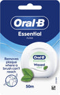 Oral-B Essential Floss Waxed, 50m - Mint