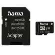 Hama 32GB microSDHC Memory Card, Class 10, 100MB/s, with SD Adapter - 124139