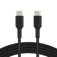 Belkin USB-C to USB-C Braided Charging and Data Cable - 1m Black - CAB004BT1MBK
