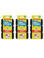 Dishmatic Black Extra Heavy-Duty Washing-Up Sponge Refill Heads 3pk - 3 Pack Bundle