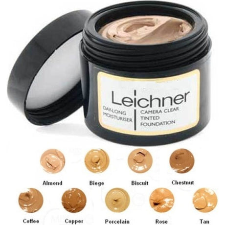 Leichner Camera Clear Tinted Foundation 30ml - Blend of Coffee