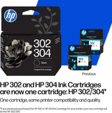 HP 302/304 Black Ink Cartridge Twin Pack