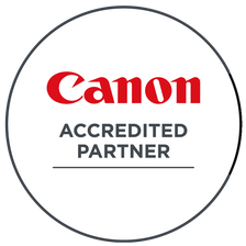 Canon Accredited Partner badge