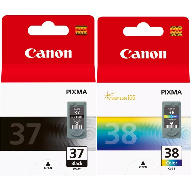 Canon 37 / 38 ink cartridges