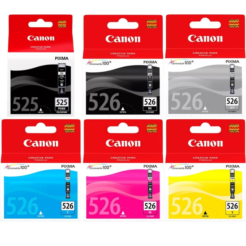 Canon 525 / 526 ink cartridges