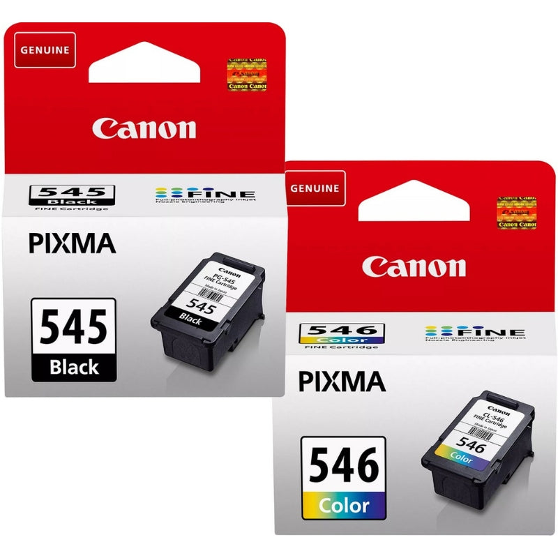 Canon 545 / 546 ink cartridges