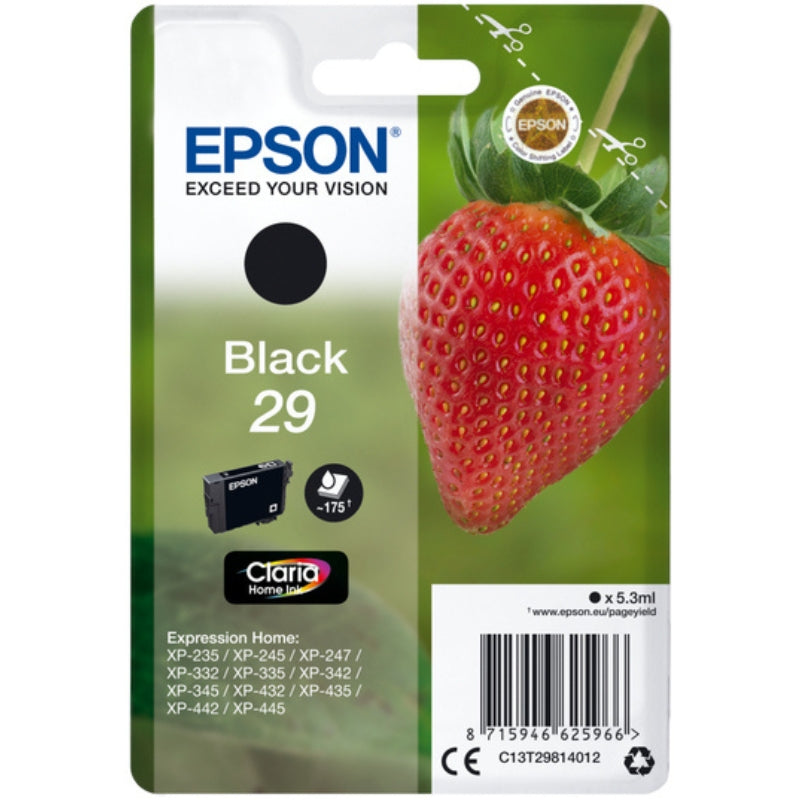 Epson Strawberry ink cartridges