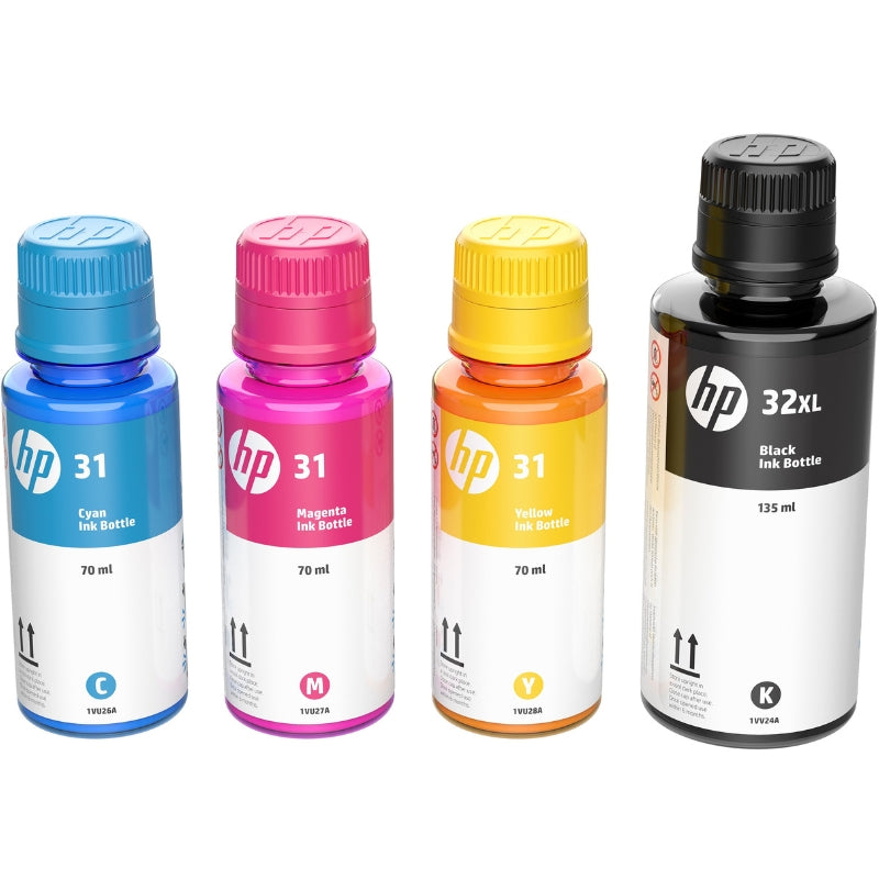 HP 31/32 Tintenflaschen zum Nachfüllen